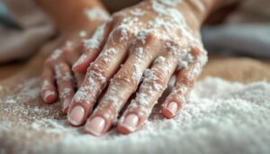 Soda oczyszczona na paznokcie: ta dobroczynna masaż trwa zaledwie kilka minut