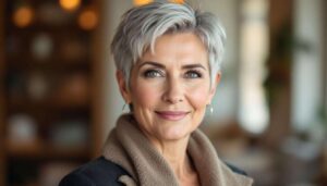 Krótkie siwe włosy: 5 fryzur, które wyglądają stylowo i nowocześnie po 50-tce