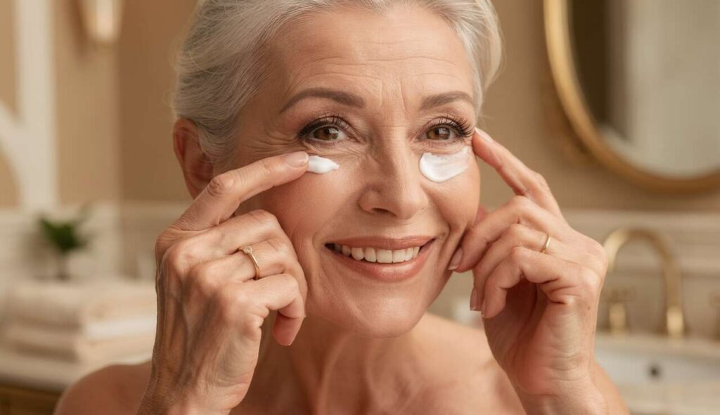 Zmarszczki wokół oczu: krem Nivea anti-age idealny od 60. roku życia